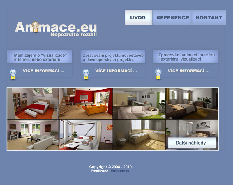 Ukázka naší práce - více v referencích Ukázka naší práce